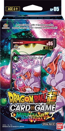 Dragon Ball Super Card Game Miraculous Revival Special Pack Box [DBS-SP05]
