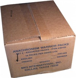 Anachronism: Warrior Packs Series 4 Complete Set