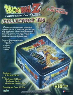 Dragonball Z Collectible Card Game [CCG]: Collector's Tin