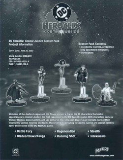 HeroClix: DC Cosmic Justice [12 boosters]