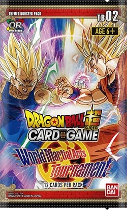 Dragon Ball Super Card Game World Martial Arts Tournament Booster Box [DBS-TB02]