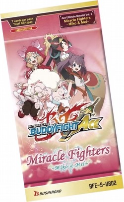Future Card Buddyfight: Ace Ultimate Volume 2 Miracle Fighters - Miko & Mel Booster Case [24 boxes]