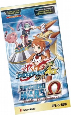 Future Card Buddyfight: Ace Ultimate Vol 1 Superhero Wars Advent of Cosmoman Booster Case [24 boxes]
