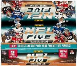 NFL Five TCG: 2019 Booster Box Case [12 boxes]