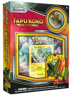 Pokemon TCG: Tapu Koko Pin Collection Case [24 boxes]