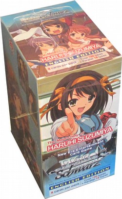 Weiss Schwarz (WeiB Schwarz): The Melancholy of Haruhi Suzumiya Booster Box Case [English/16 boxes]