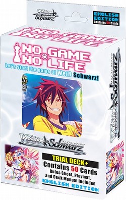 Weiss Schwarz (WeiB Schwarz): No Game No Life Trial Deck+ Box [English]