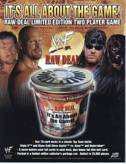 Raw Deal CCG: It's All About the Game Tin