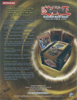 Yu-Gi-Oh: Collectors Tin Case [2005/12 tins]