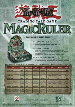 Yu-Gi-Oh: Magic Ruler Booster Box Case [Unlimited/12 boxes]