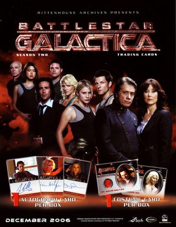 Battlestar Galactica Season 2 Trading Cards Binder Case [4 binders]