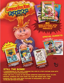 Garbage Pail Kids Flashback Series 2 Gross Stickers Box Case [Hobby/8 boxes]