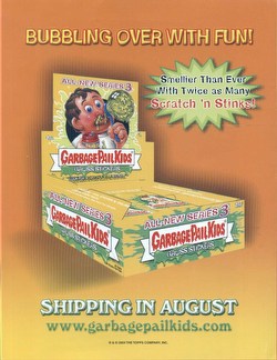 Garbage Pail Kids All New Series 3 [2004] Gross Stickers Box [Retail]