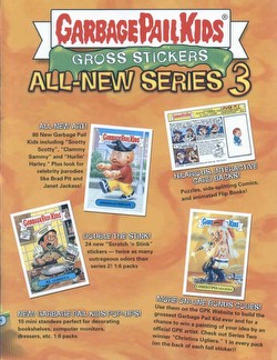 Garbage Pail Kids All New Series 3 [2004] Gross Stickers Box [Retail]