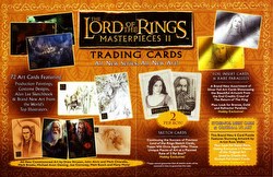 Lord of the Rings Masterpieces II Trading Cards Box [Hobby]