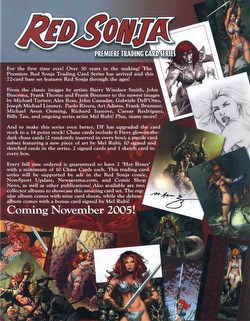 Red Sonja Premiere Trading Cards Box Case [10 boxes]