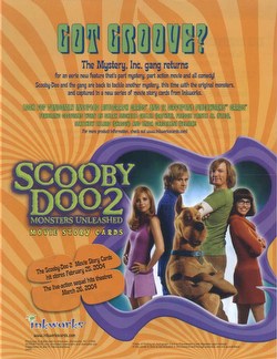Scooby Doo 2 - Monsters Unleashed Trading Cards Box