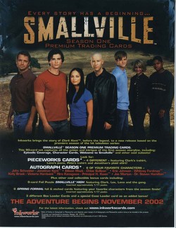 Smallville Season 1 Trading Cards Box