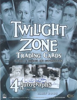 Twilight Zone Science & Superstition [Series 4] Trading Cards Binder Case [4 binders]