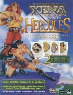 Xena And Hercules: The Animated Adventures Binder Case [4 binders]