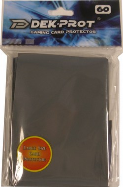 Dek Prot Standard Size Deck Protectors - Darksteel Grey Case [30 packs]