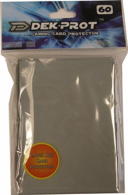 Dek Prot Standard Size Deck Protectors - Platinum Silver Case [30 packs]