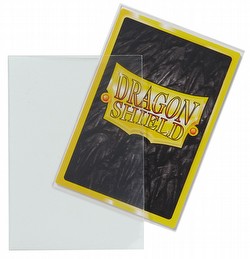 Dragon Shield Japanese (Yu-Gi-Oh Size) Card Sleeves Box - Matte Clear [10 packs]