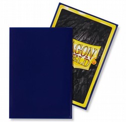 Dragon Shield Japanese (Yu-Gi-Oh Size) Card Sleeves Box - Classic Night Blue [10 packs]