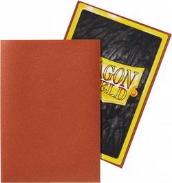Dragon Shield Japanese (Yu-Gi-Oh Size) Card Sleeves Box - Matte Copper [10 packs]