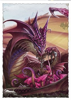 Dragon Shield Art Card Sleeves Display Box - Matte 2020 Mother's Day Dragon