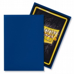Dragon Shield Standard Size Card Game Sleeves - Matte Blue [2 packs]