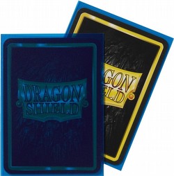 Dragon Shield Standard Size Card Game Sleeves Box - Matte Clear Blue