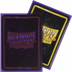 Dragon Shield Standard Size Card Game Sleeves Pack - Matte Clear Purple
