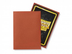 Dragon Shield Standard Size Card Game Sleeves Box - Matte Copper