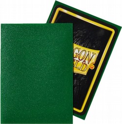 Dragon Shield Standard Size Card Game Sleeves - Matte Emerald [5 packs]