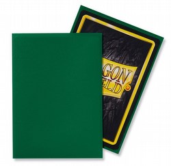 Dragon Shield Standard Size Card Game Sleeves Pack - Matte Green