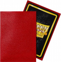 Dragon Shield Standard Size Card Game Sleeves Pack - Matte Ruby