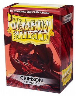 Dragon Shield Standard Classic Sleeves Box - Crimson
