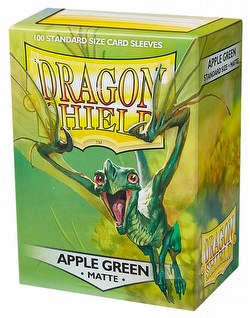 Dragon Shield Standard Size Card Game Sleeves Box - Matte Apple Green