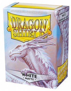 Dragon Shield Standard Size Card Game Sleeves Box - Matte White