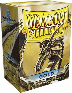 Dragon Shield Standard Classic Sleeves Case - Gold [5 boxes]