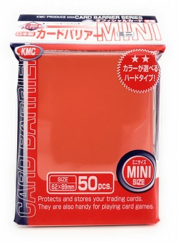 KMC Card Barrier Mini Series Yu-Gi-Oh Size Sleeves - Orange [10 packs]