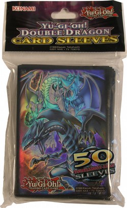 Konami Yu-Gi-Oh Double Dragon Card Sleeves (Deck Protectors) Box