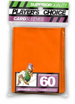 Player's Choice Standard Size Sleeves Case - Orange [30 packs]