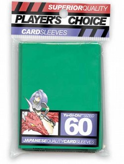 Player's Choice Yu-Gi-Oh Size Sleeves Case - Green [30 packs]