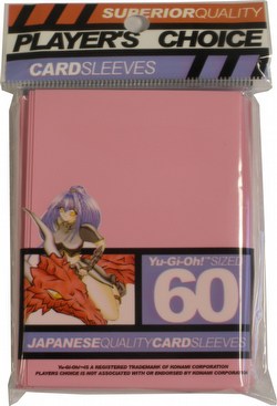 Player's Choice Yu-Gi-Oh Size Sleeves - Pink [10 packs]