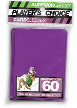 Player's Choice Yu-Gi-Oh Size Sleeves - Purple [10 packs]