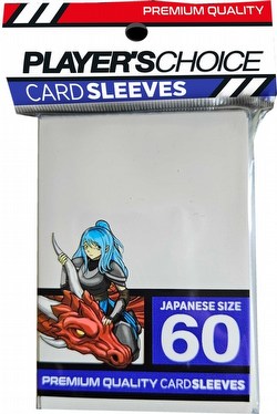 Player's Choice Yu-Gi-Oh Size Sleeves Case - White [10 packs]