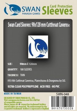 Swan Panasia Blue Moon Board Game Sleeves [10 Packs/70mm x 120mm]