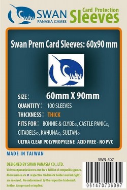 Swan Panasia Standard Chimera Premium Board Game Sleeves [10 Packs/60mm x 90mm]